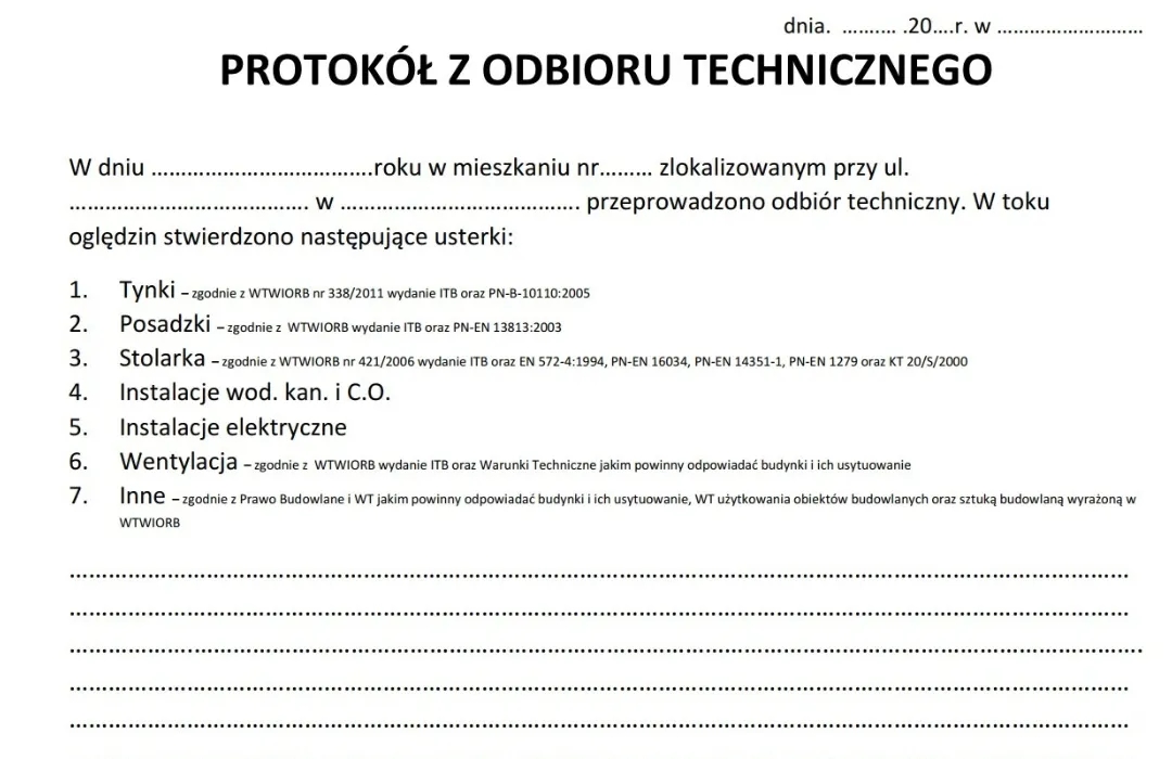 Odbiór mieszkania od dewelopera: na co zwrócić uwagę, by uniknąć problemów?