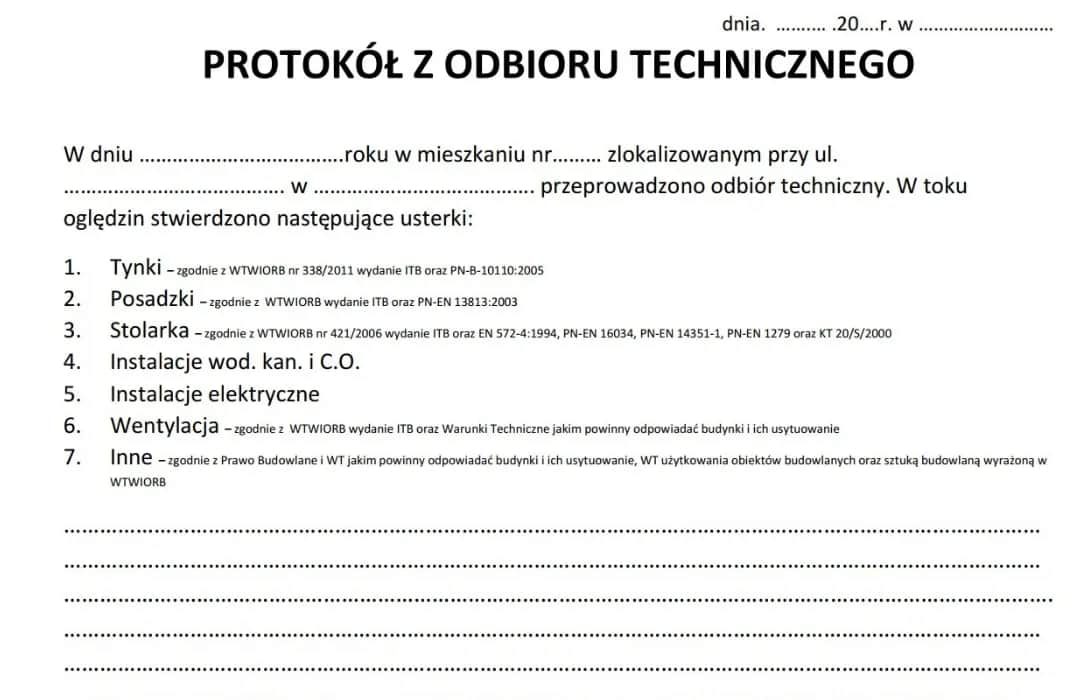 Odbiór mieszkania od dewelopera: na co zwrócić uwagę, by uniknąć problemów?