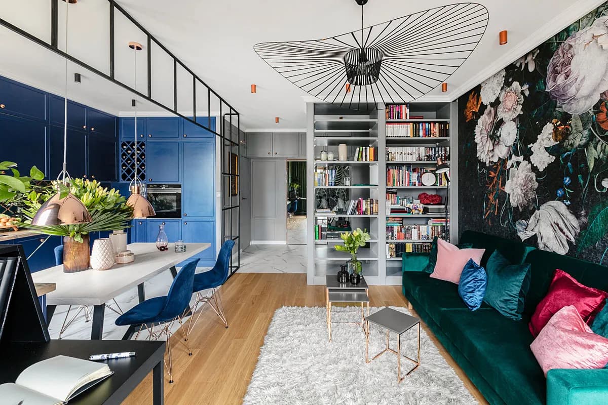 Jak urządzić mieszkanie w bloku 50m i maksymalnie wykorzystać przestrzeń